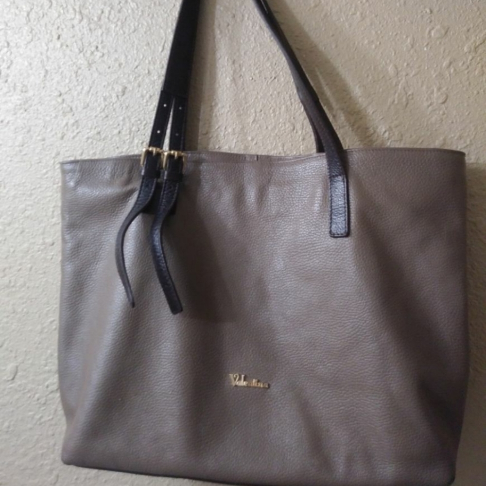 Large Valentina Genuine Leather bag